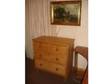 antique lovely restorated pine cherst of draws. over 100....